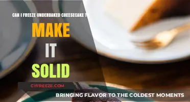 From Soft to Solid: The Ultimate Guide to Freezing Underbaked Cheesecake