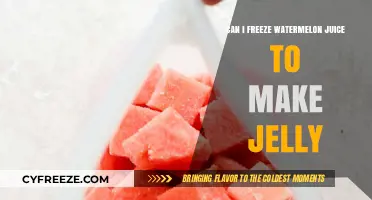 From Juice to Jelly: The Ultimate Guide to Freezing Watermelon