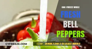 Fresh to Frozen: A Guide to Freezing Whole Bell Peppers