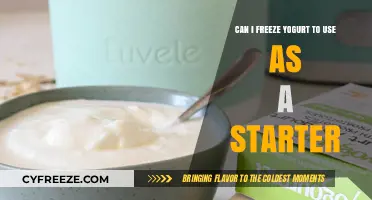 Freezing Yogurt as a Starter: Tips and Best Practices