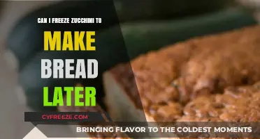 From Garden to Freezer: Zucchini's Journey to Delicious Bread