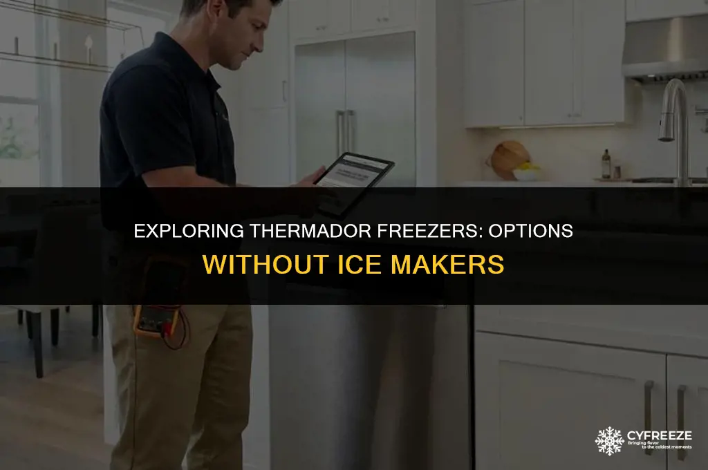 can i get a thermador freezer without the ice maker