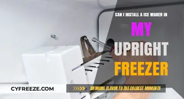 Chill Your Drinks: Installing an Ice Maker in Your Upright Freezer