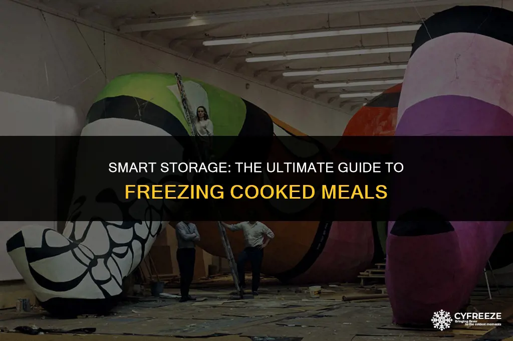 can i keep cooked meals in the freezer