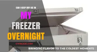Safely Storing Dry Ice in Your Freezer Overnight: Tips and Precautions