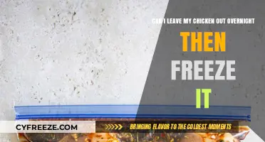 Safe Handling: Can You Leave Chicken Out Overnight Before Freezing?