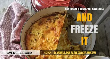 Freeze and Enjoy: The Ultimate Guide to Breakfast Casseroles