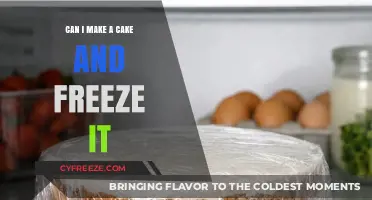 Sweet Success: The Ultimate Guide to Freezing Cakes
