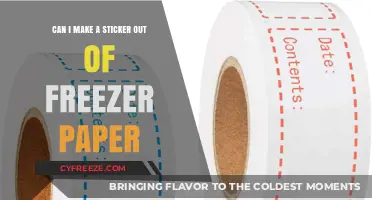 Crafting with Freezer Paper: Can You Really Make Stickers?