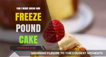 Easy Make-Ahead: How to Freeze Pound Cake for Later