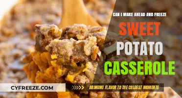Sweet Potato Casserole: Make Ahead and Freeze for Convenience