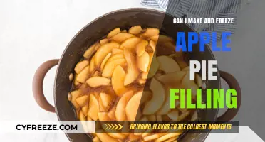 Homemade Apple Pie Filling: A Guide to Freezing for Later Use