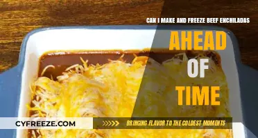Prep and Freeze: A Guide to Making Beef Enchiladas Ahead