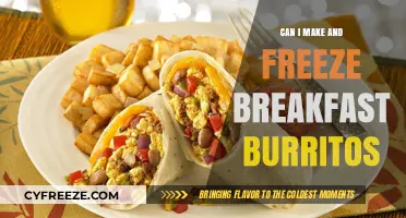 Easy Breakfast Burrito Freezing: A Step-by-Step Guide