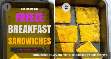 Easy Breakfast Sandwiches: Make Ahead and Freeze for Busy Mornings
