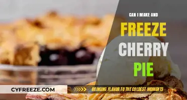Sweet Success: The Ultimate Guide to Making and Freezing Cherry Pie