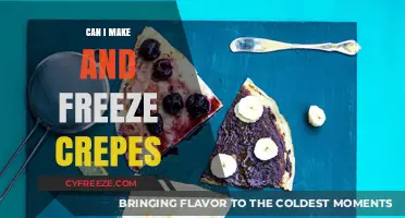 Sweet Success: Mastering the Art of Freezing Crepes
