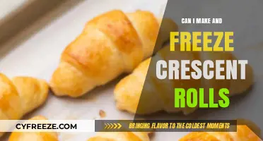 Homemade Crescent Rolls: A Guide to Baking and Freezing