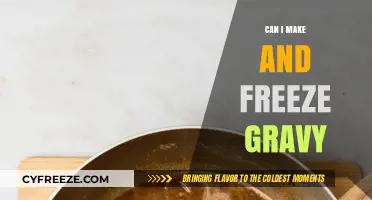 Gravy Prep and Freeze: A Comprehensive Guide for Busy Cooks