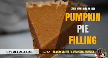 Homemade Pumpkin Pie Filling: A Guide to Freezing for Later Use