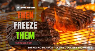 From Grill to Freeze: The Ultimate Guide to Making and Freezing Burgers