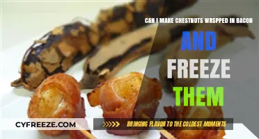 Savory Delights: Freezing Chestnuts Wrapped in Bacon - A Tasty Guide