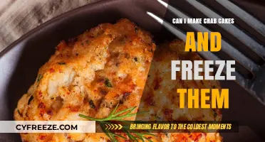 Delicious Crab Cakes: Make Ahead and Freeze for Later!