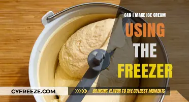 Churning Delights: Homemade Ice Cream in Your Freezer