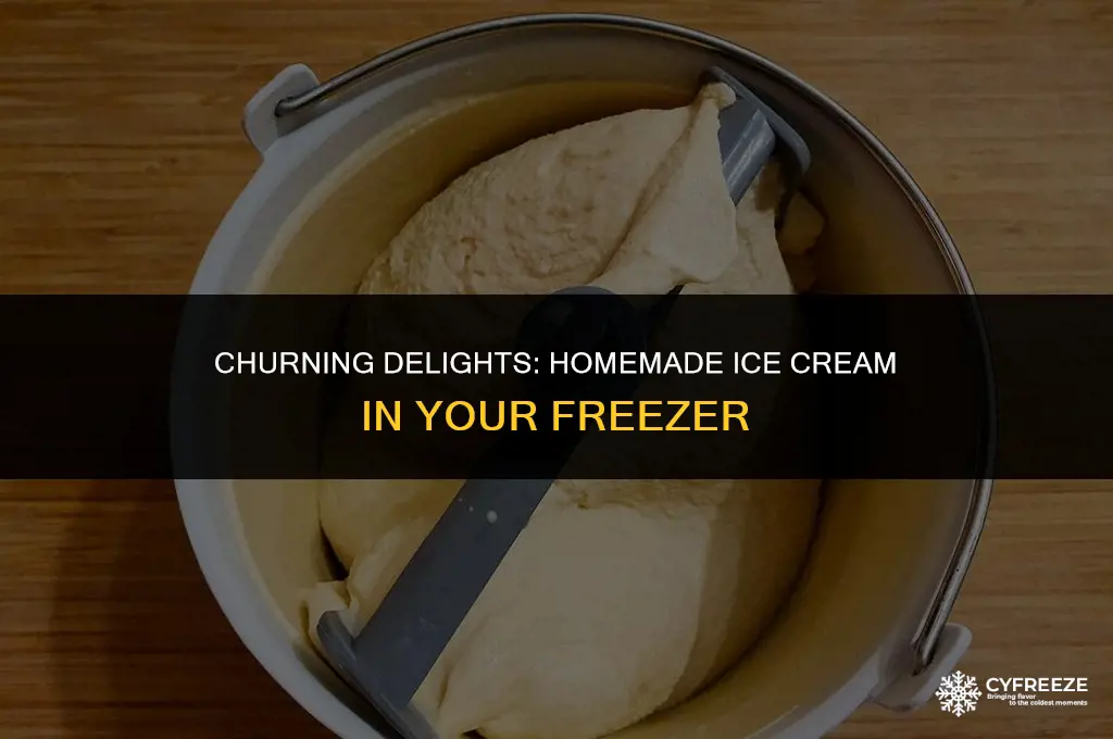 can i make ice cream using the freezer