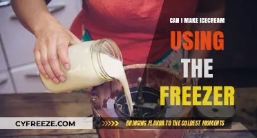 Churning Delights: Homemade Ice Cream in Your Freezer