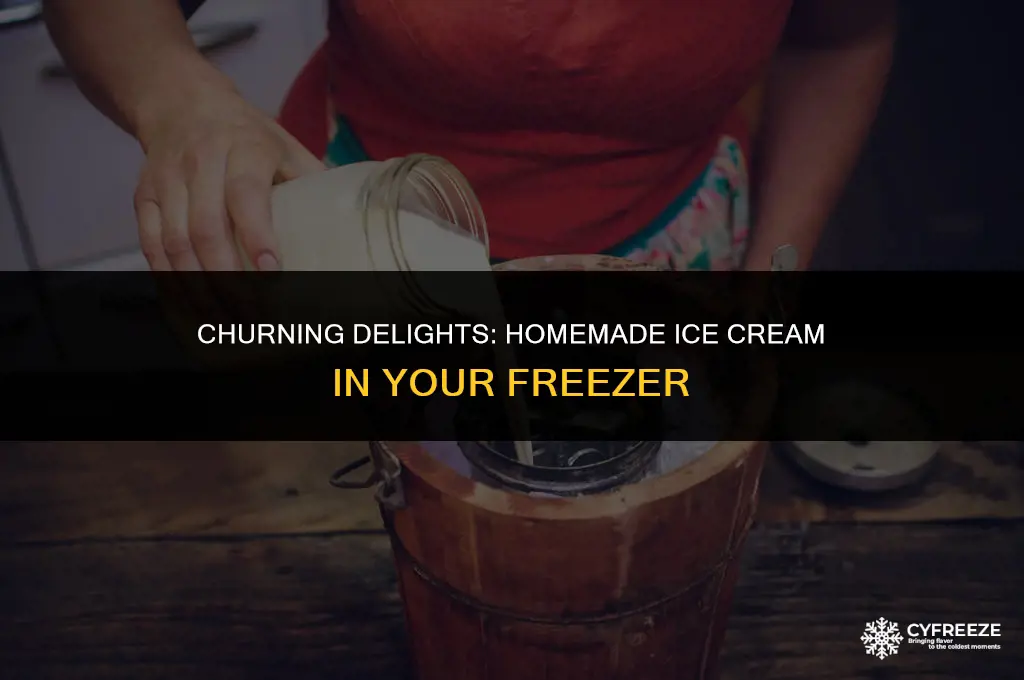 can i make icecream using the freezer