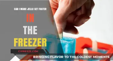 Speeding Up Jello Setting: Freezer Hacks for Quick Desserts