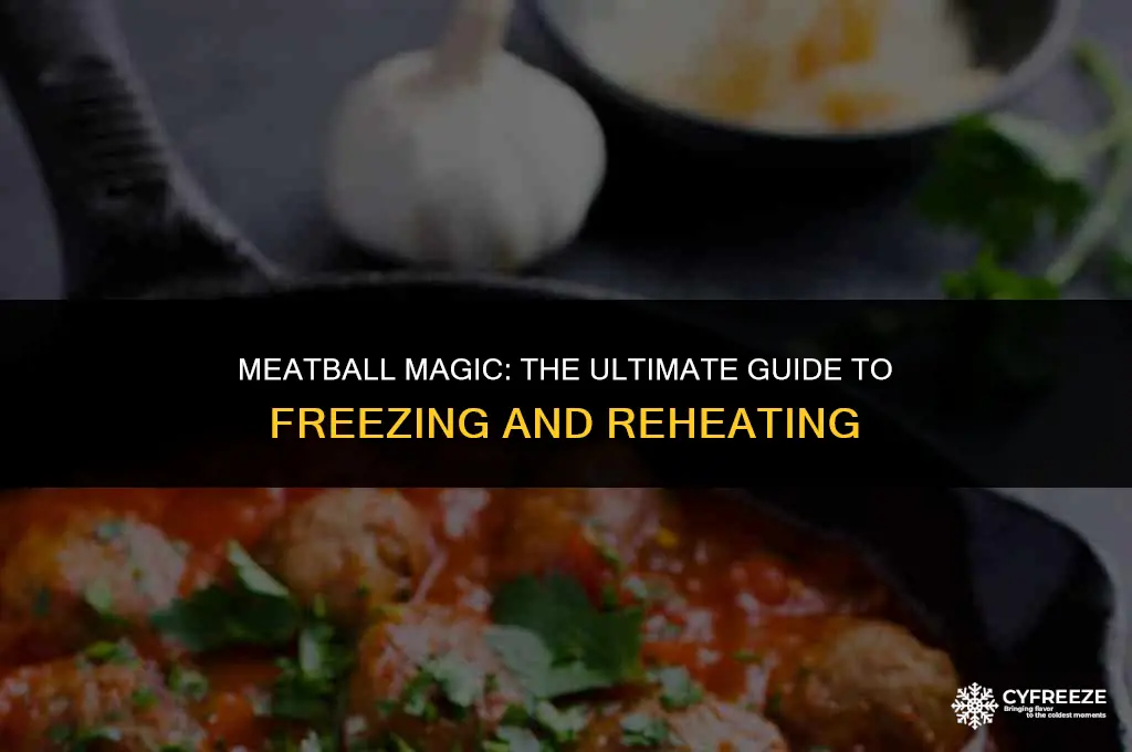 can i make meatballs and freeze them
