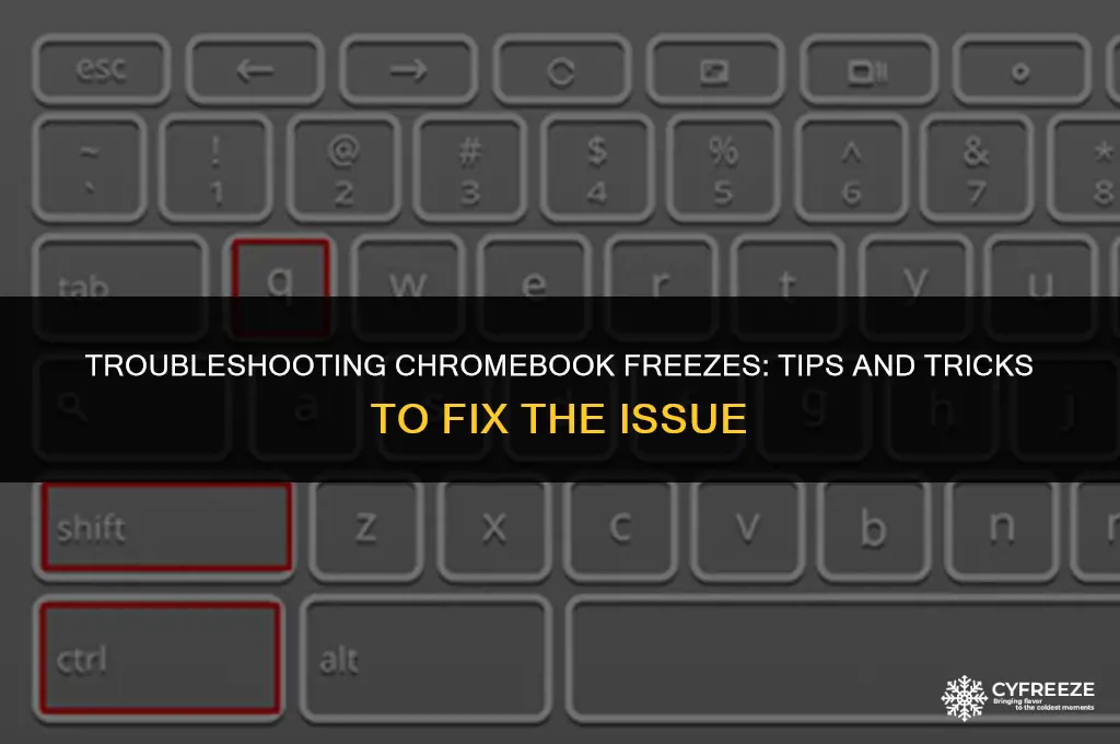 can i make my chromebook freeze