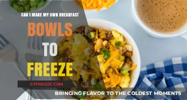 Homemade Breakfast Bowls: A Guide to Freezing Your Morning Meals