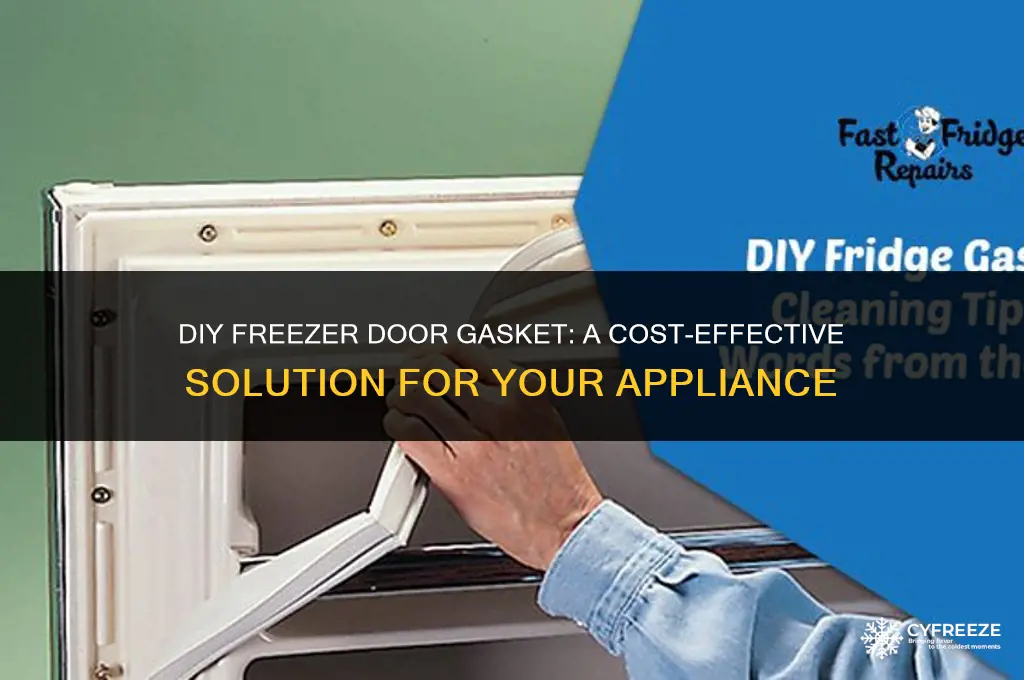can i make my own freezer door gasket