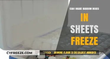 Mastering Sheets: A Guide to Freezing Random Boxes