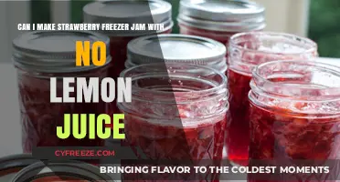 Sweet and Simple: Strawberry Freezer Jam Without Lemon Juice