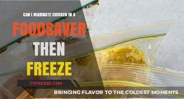 Efficient Chicken Marinating: FoodSaver and Freezing Tips