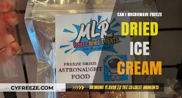 Reviving Frozen Delights: Can You Microwave Freeze-Dried Ice Cream?