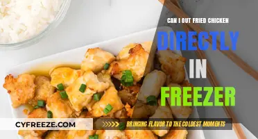 Freeze Your Fried Chicken: A Guide to Safe Storage