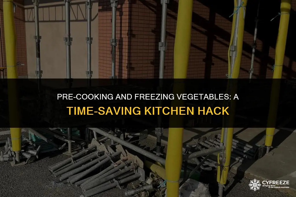 can i pre cook veg and freeze