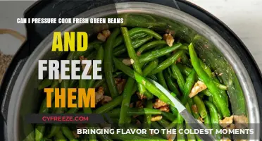 Fresh Green Beans: Pressure Cooking and Freezing Guide