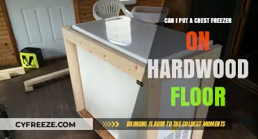 Chest Freezer on Hardwood: A Guide to Safe Installation