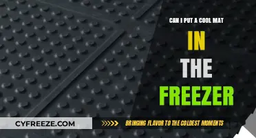 Chill Your Mat: A Guide to Freezing for Cool Comfort