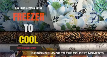 Chill Cotton: Freezing Fabric for a Cooler You