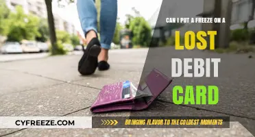 Securing Your Finances: How to Freeze a Lost Debit Card