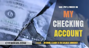 Safeguard Your Finances: How to Freeze Your Checking Account