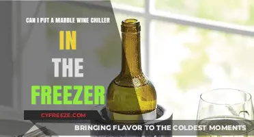 Chill Your Wine: Marble Chiller Freezer Hack Explained