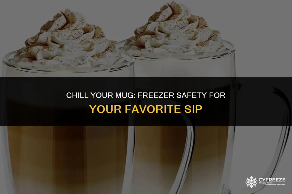 can i put a mug in the freezer